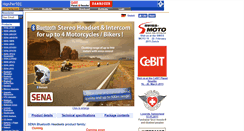 Desktop Screenshot of bikerheadset.com